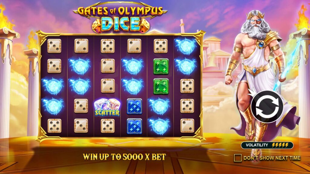 Gates of Olympus Dice